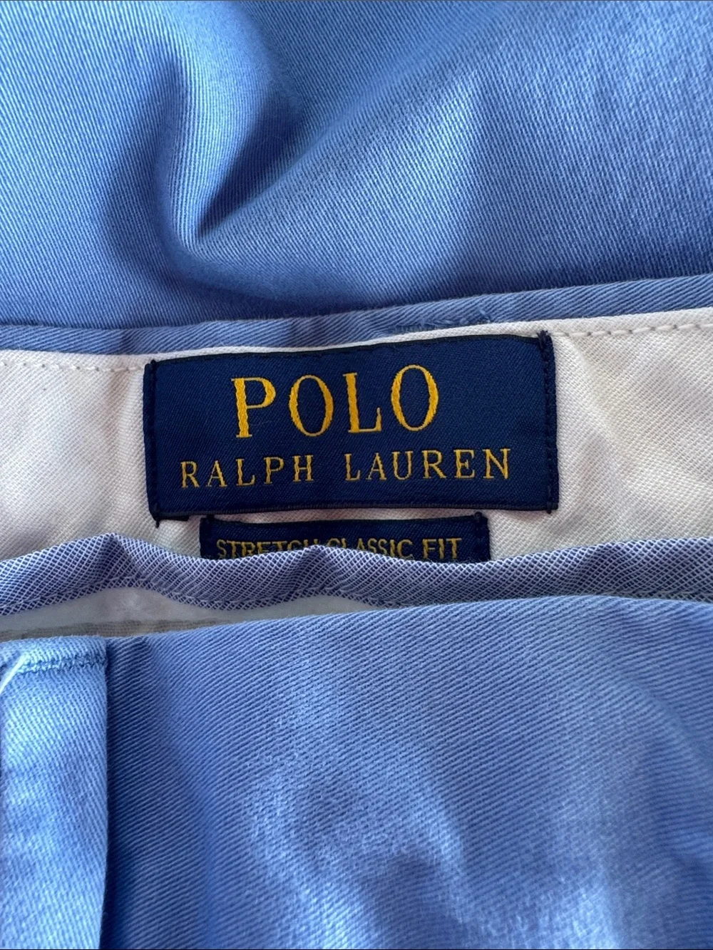 Polo by Ralph Lauren Light Blue Embroidered Fish Shorts